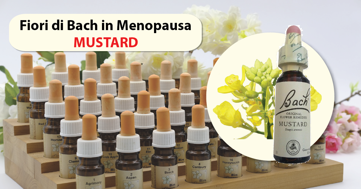 Mustard : Fiori di Bach in Menopausa