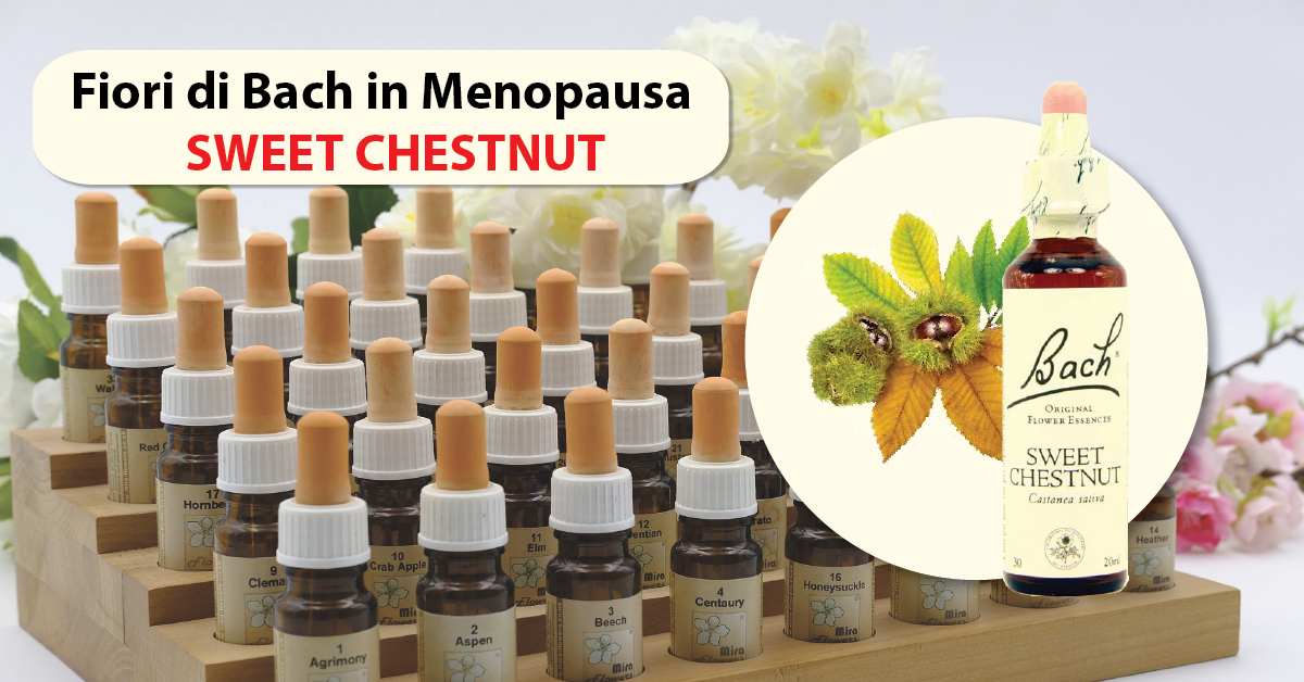 sweet chestnut fiori di bach in menopausa