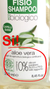 shampoo senza parabeni